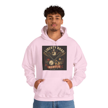 Liberty Road Rebels Vintage Americana Style Sweatshirt Unisex Hoodie