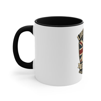 Liberty Road Rebels Britannia Country Rock 'n' Roll Coffee Mug