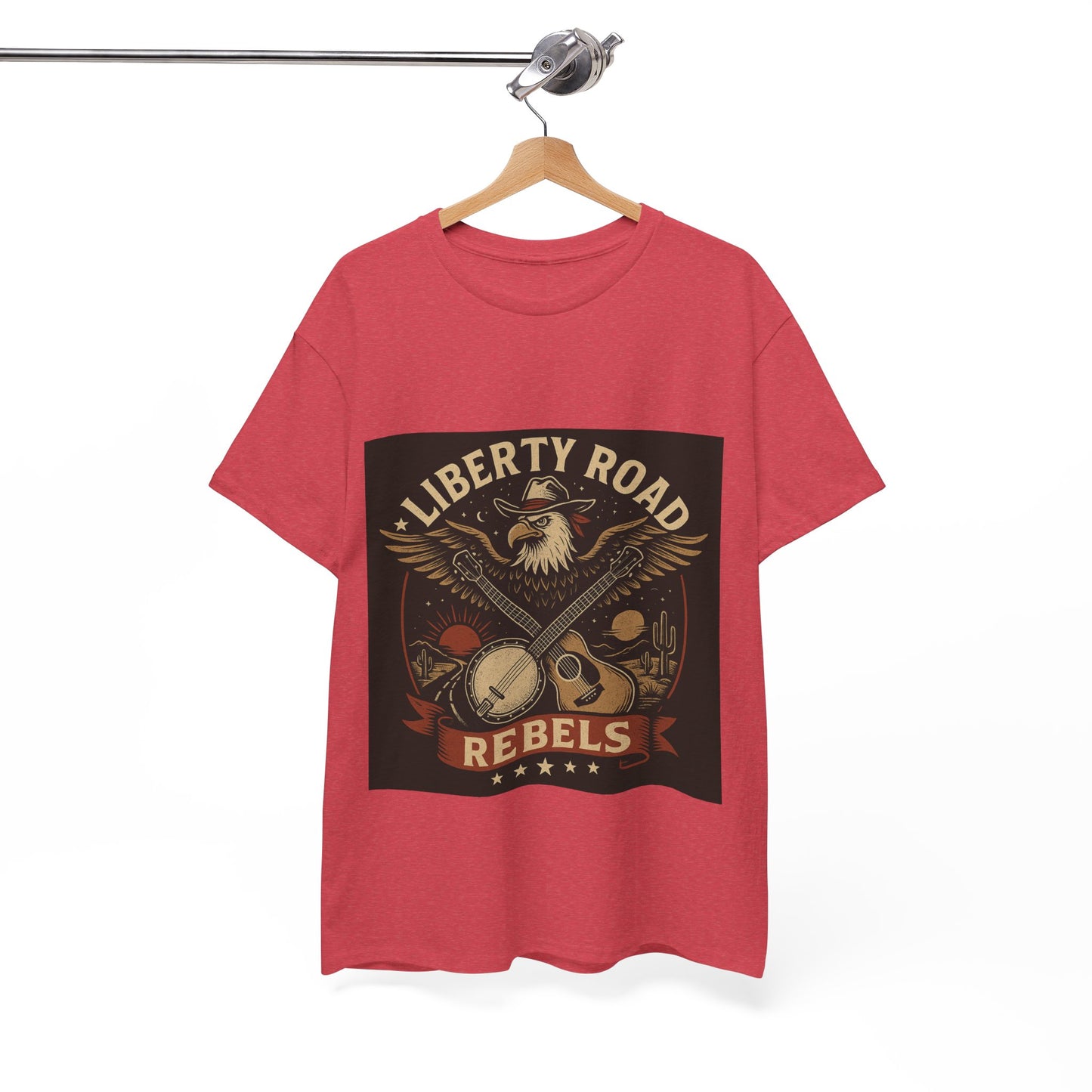 Liberty Road Rebels Vintage Americana Style Tee Unisex T-Shirt