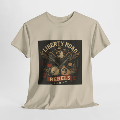 Liberty Road Rebels Vintage Americana Style Tee Unisex T-Shirt