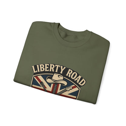 Liberty Road Rebels Britannia Sweatshirt Unisex Crewneck Longsleeve T-Shirt