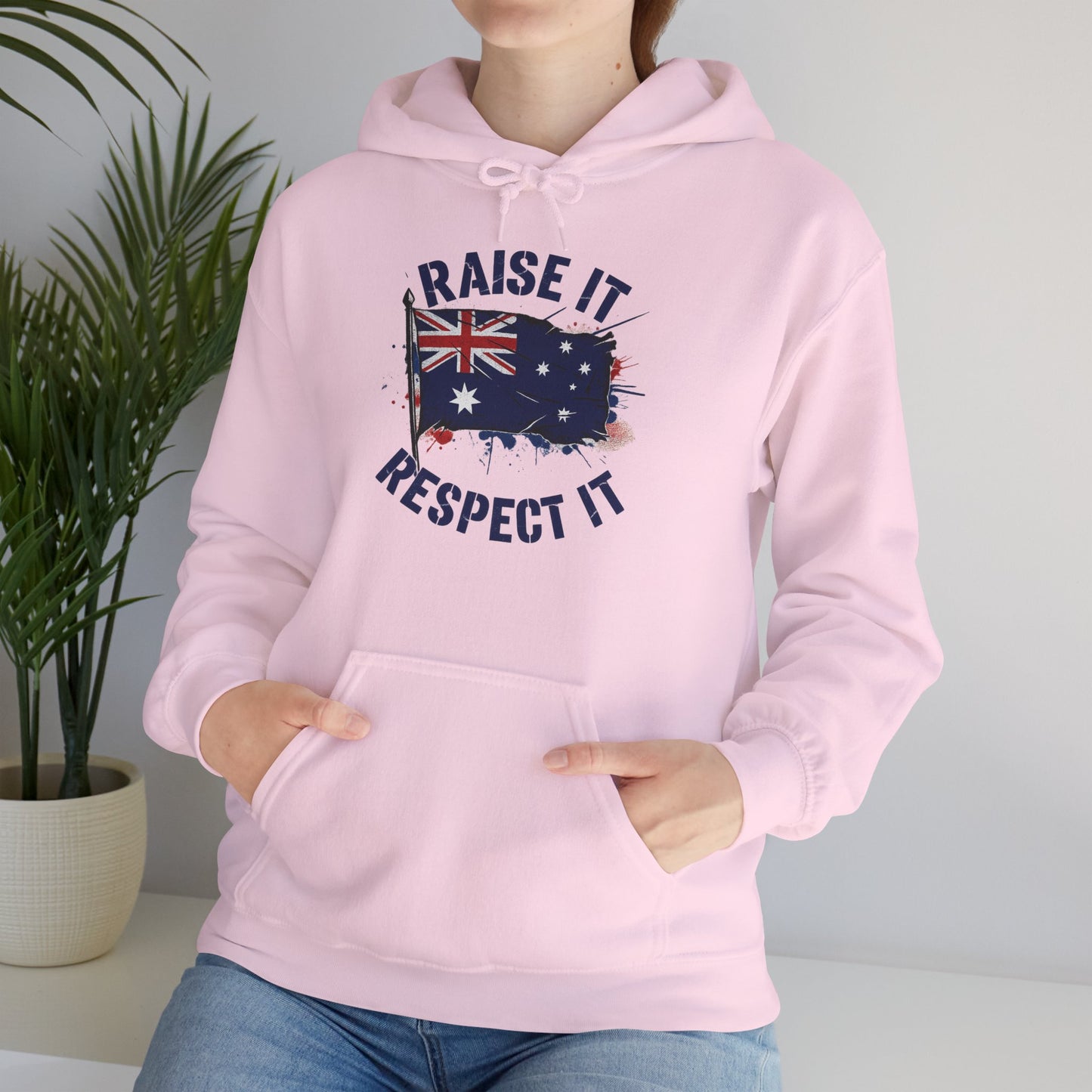 Raise It Respect It Aussie Flag Pride Unisex Sweatshirt