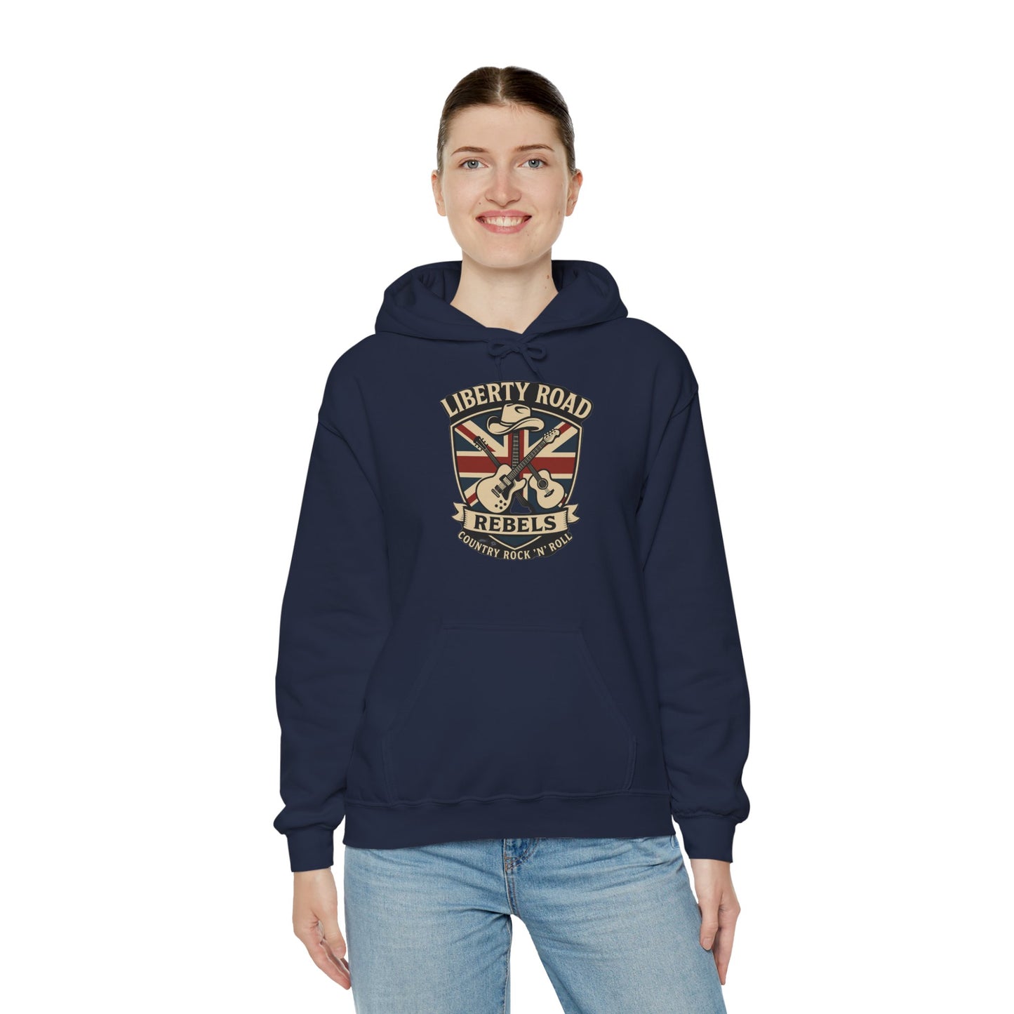 Liberty Road Rebels Britannia Hoodie Unisex Sweatshirt
