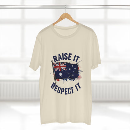 Raise It Respect It Australian Pride Tee T-Shirt