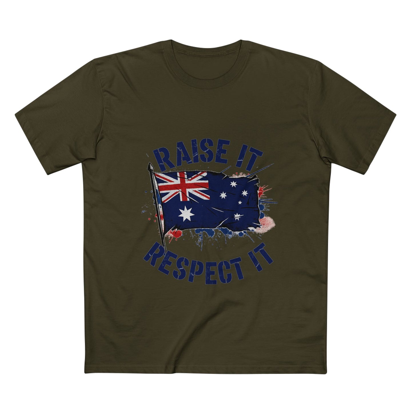 Raise It Respect It Australian Pride Tee T-Shirt