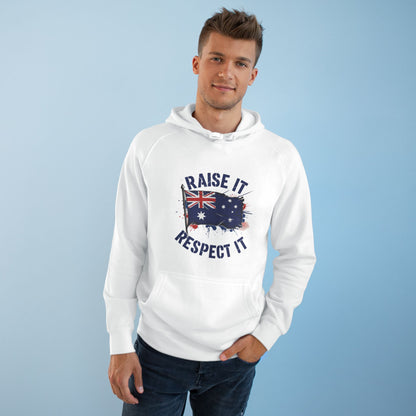 Raise It Respect It Australian Pride Hoodie