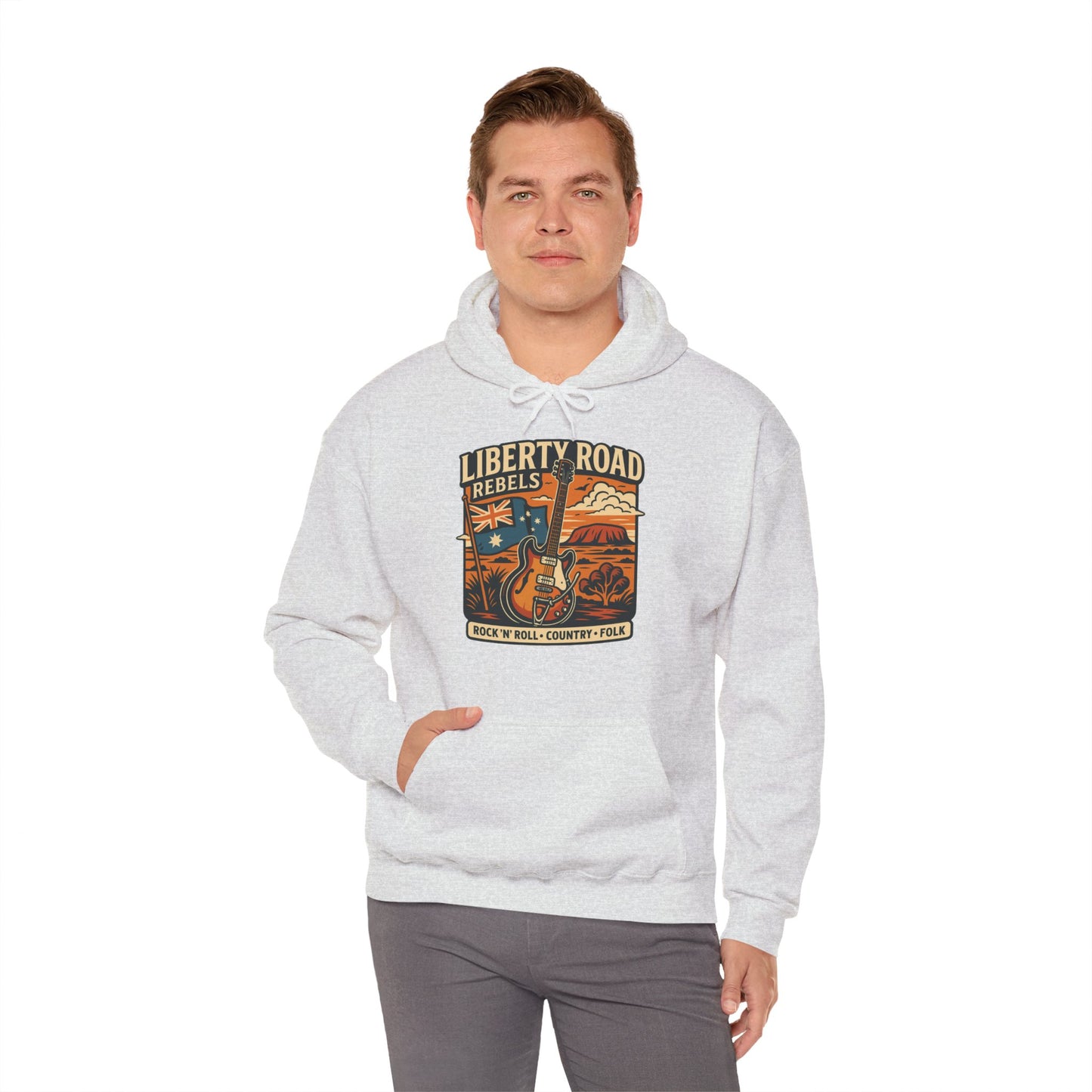 Liberty Road Rebels Australiana Hoodie