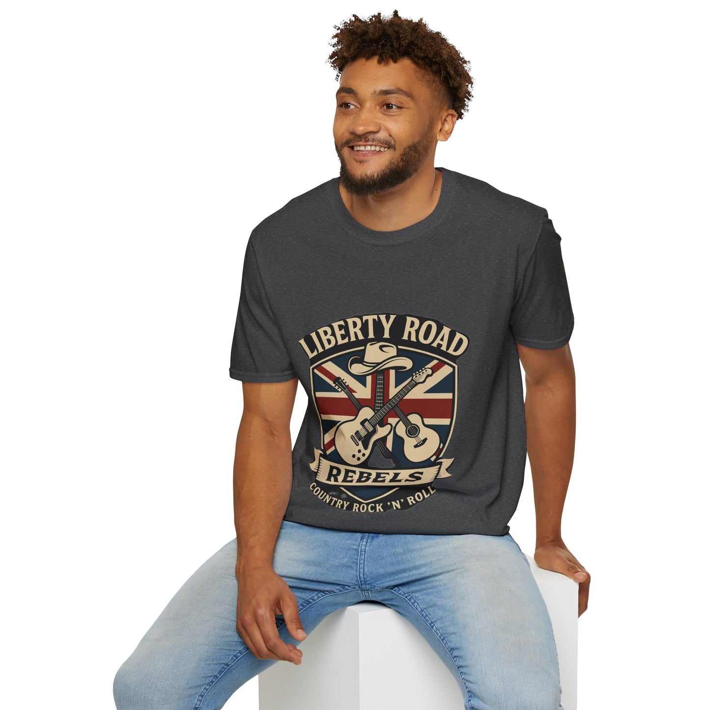 Liberty Road Rebels Britannia T-Shirt  Unisex Softstyle Tee