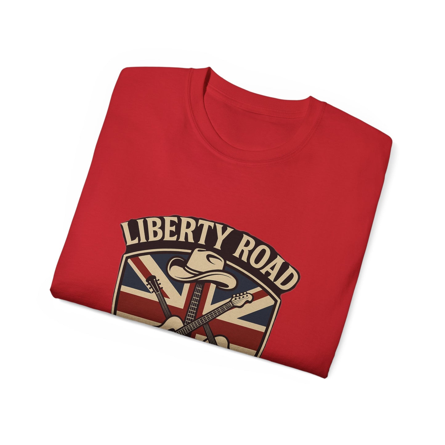 Liberty Road Rebels Britannia Unisex Ultra Cotton Tee T-Shirt