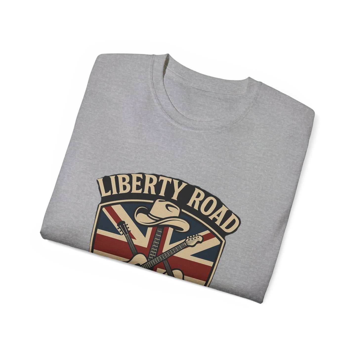 Liberty Road Rebels Britannia Unisex Ultra Cotton Tee T-Shirt