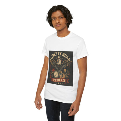 Liberty Road Rebels Vintage Americana Style Tee Unisex T-Shirt