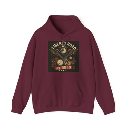 Liberty Road Rebels Vintage Americana Style Sweatshirt Unisex Hoodie