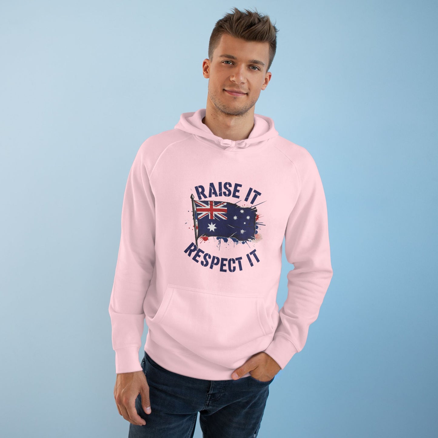 Raise It Respect It Australian Pride Hoodie