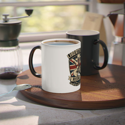 Liberty Road Rebels Brittiania Magic Color Changing Coffee Mug