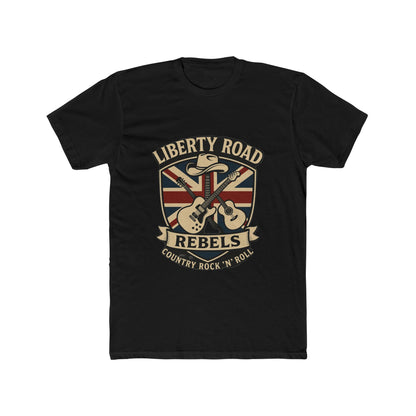 Liberty Road Rebels Britannia Crew Tee Unisex Cotton T-Shirt