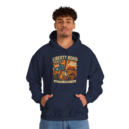 Liberty Road Rebels Australiana Hoodie