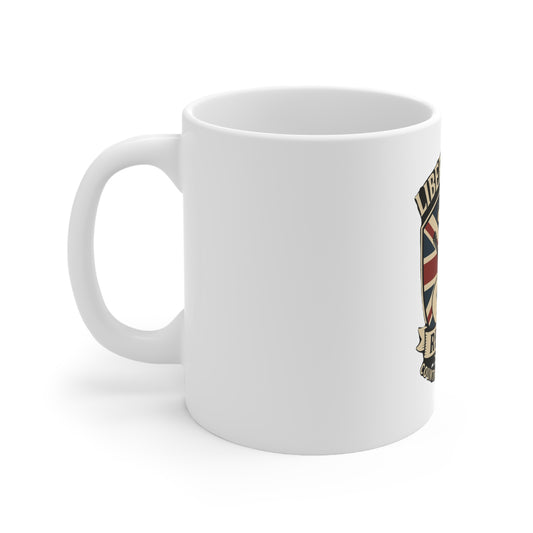 Liberty Road Rebels Britannia Rock 'n' Roll Coffee Mug
