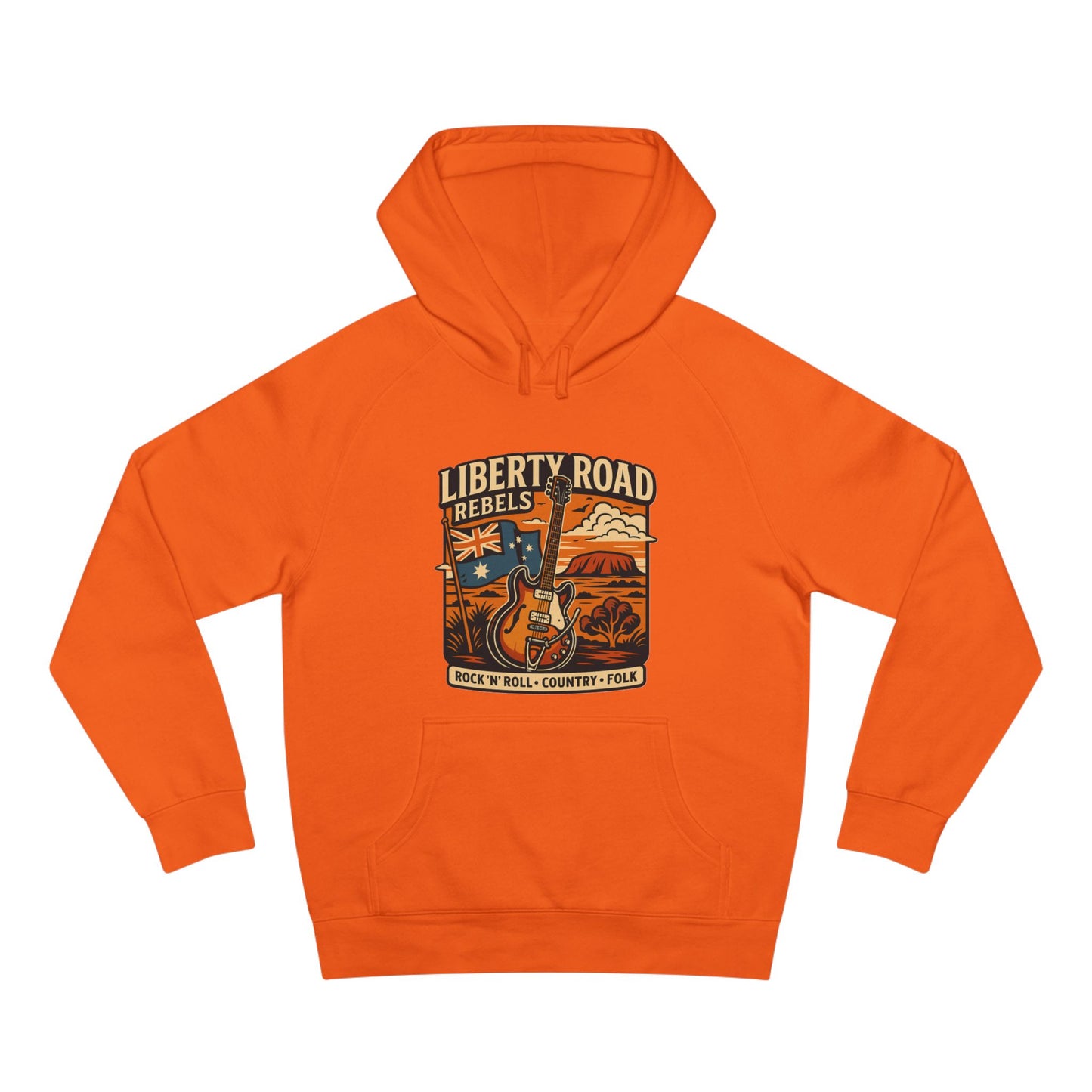 Liberty Road Rebels Vintage Australiana Hoodie