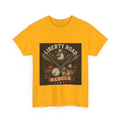 Liberty Road Rebels Vintage Americana Style Tee Unisex T-Shirt