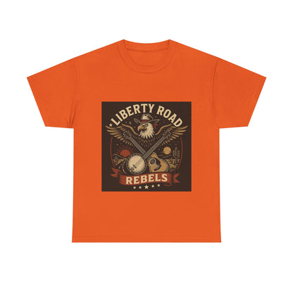 Liberty Road Rebels Vintage Americana Style Tee Unisex T-Shirt