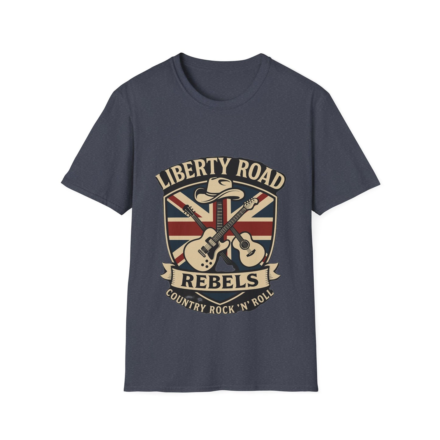 Liberty Road Rebels Britannia T-Shirt  Unisex Softstyle Tee