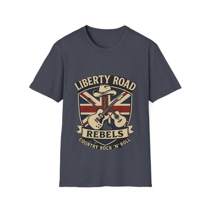 Liberty Road Rebels Britannia T-Shirt  Unisex Softstyle Tee
