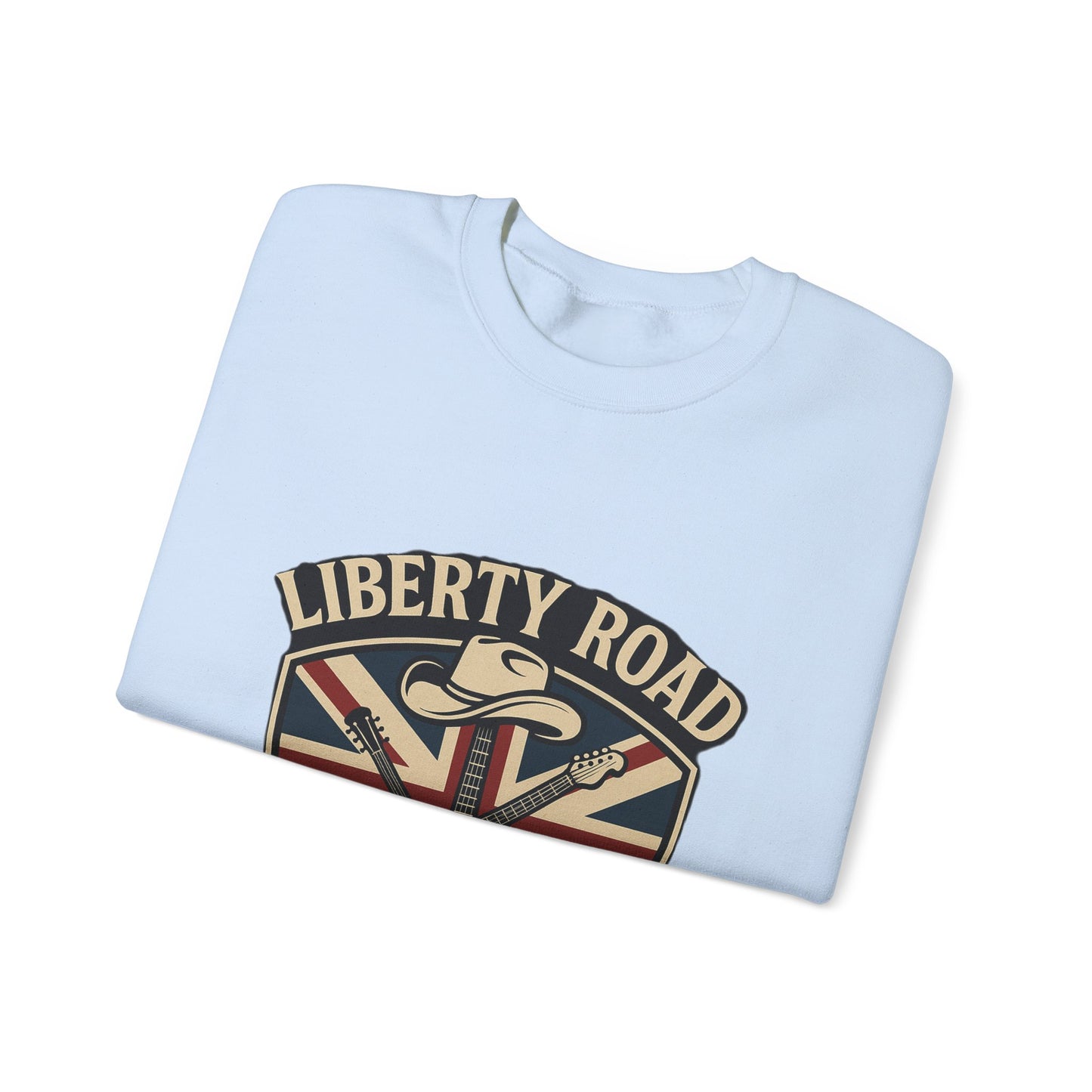 Liberty Road Rebels Britannia Sweatshirt Unisex Crewneck Longsleeve T-Shirt