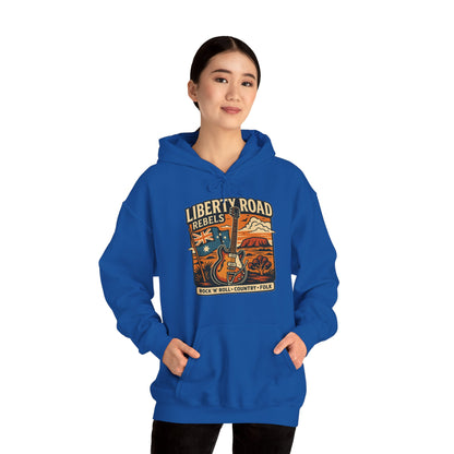 Liberty Road Rebels Australiana Hoodie