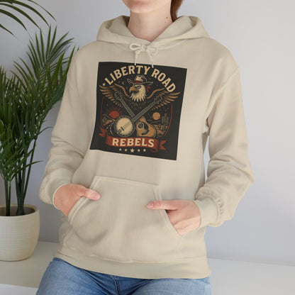 Liberty Road Rebels Vintage Americana Style Sweatshirt Unisex Hoodie