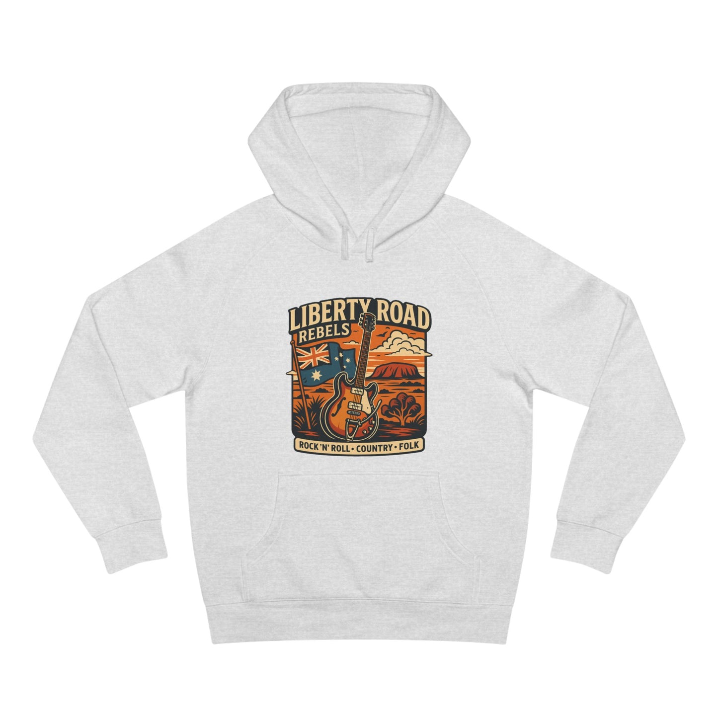Liberty Road Rebels Vintage Australiana Hoodie