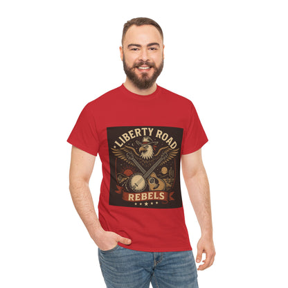 Liberty Road Rebels Vintage Americana Style Tee Unisex T-Shirt