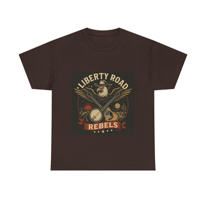 Liberty Road Rebels Vintage Americana Style Tee Unisex T-Shirt