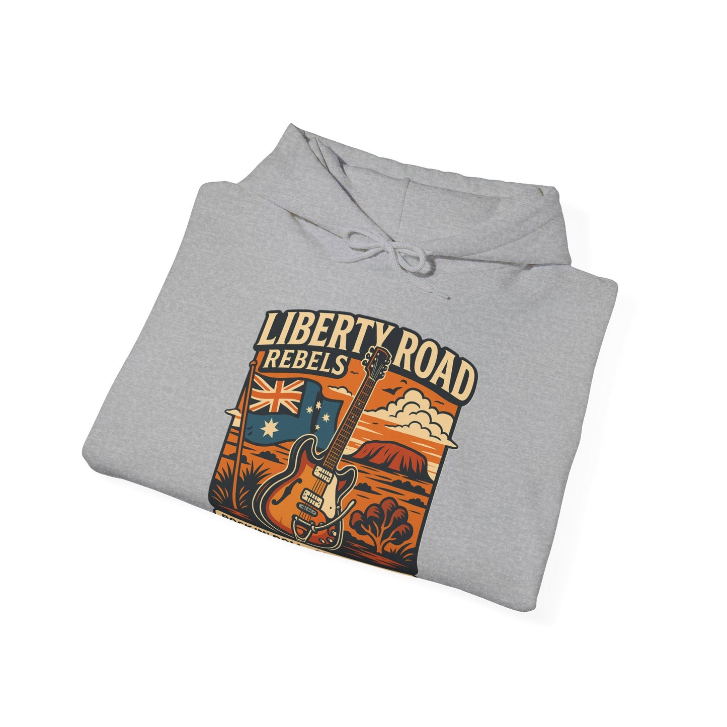 Liberty Road Rebels Australiana Hoodie