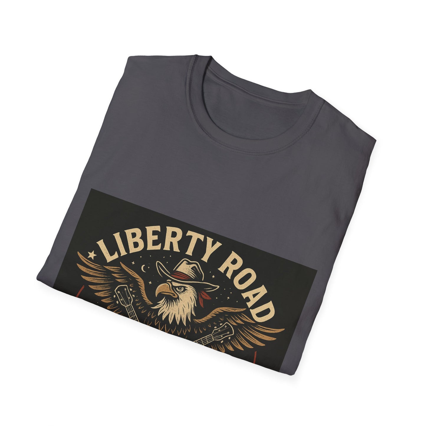Liberty Road Rebels Vintage Americana Style T-Shirt