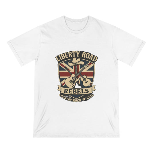 Liberty Road Rebels Britannia Country Rock 'n' Roll Rebels T-Shirt Vintage Tee