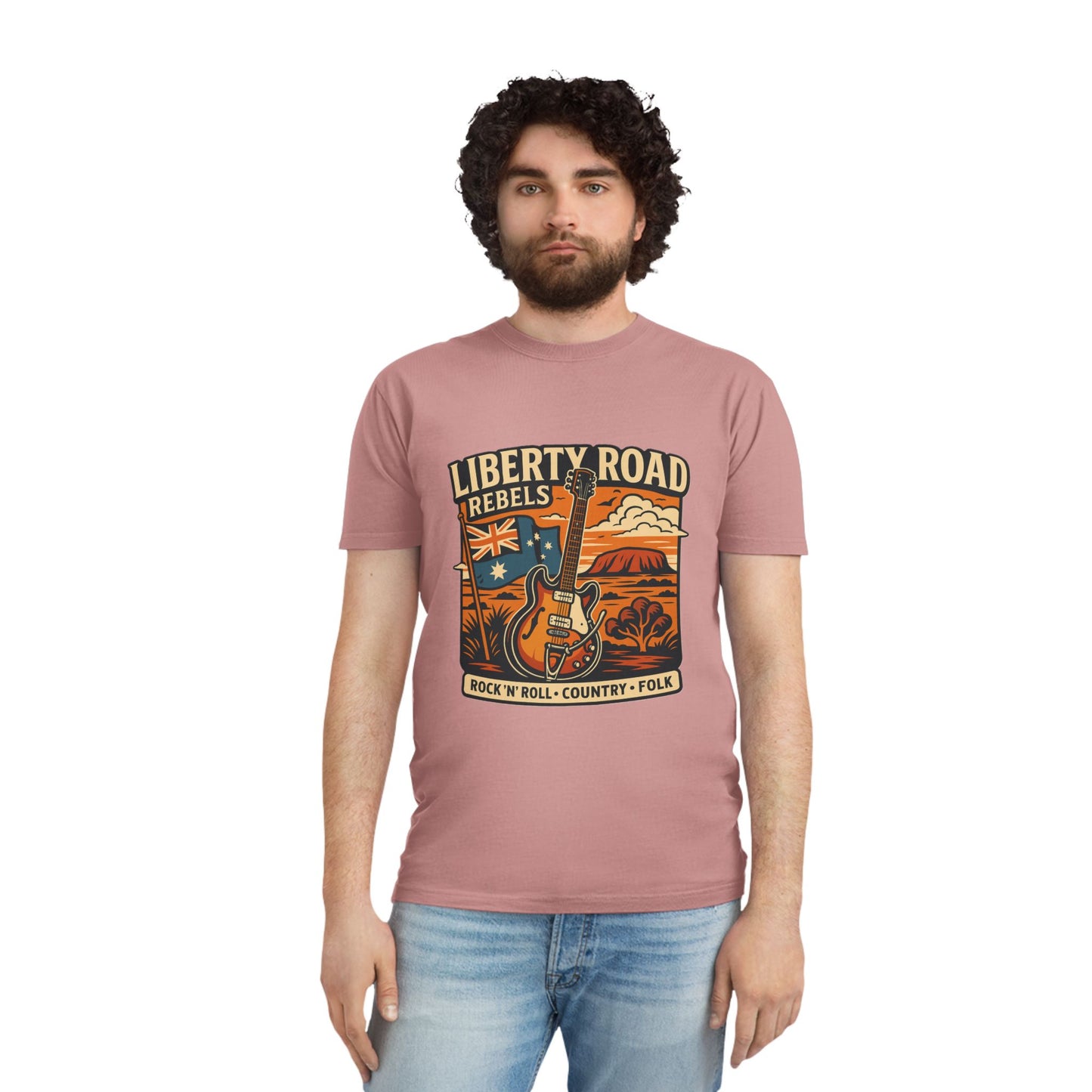 Liberty Road Rebels Australiana Unisex Tee T-Shirt