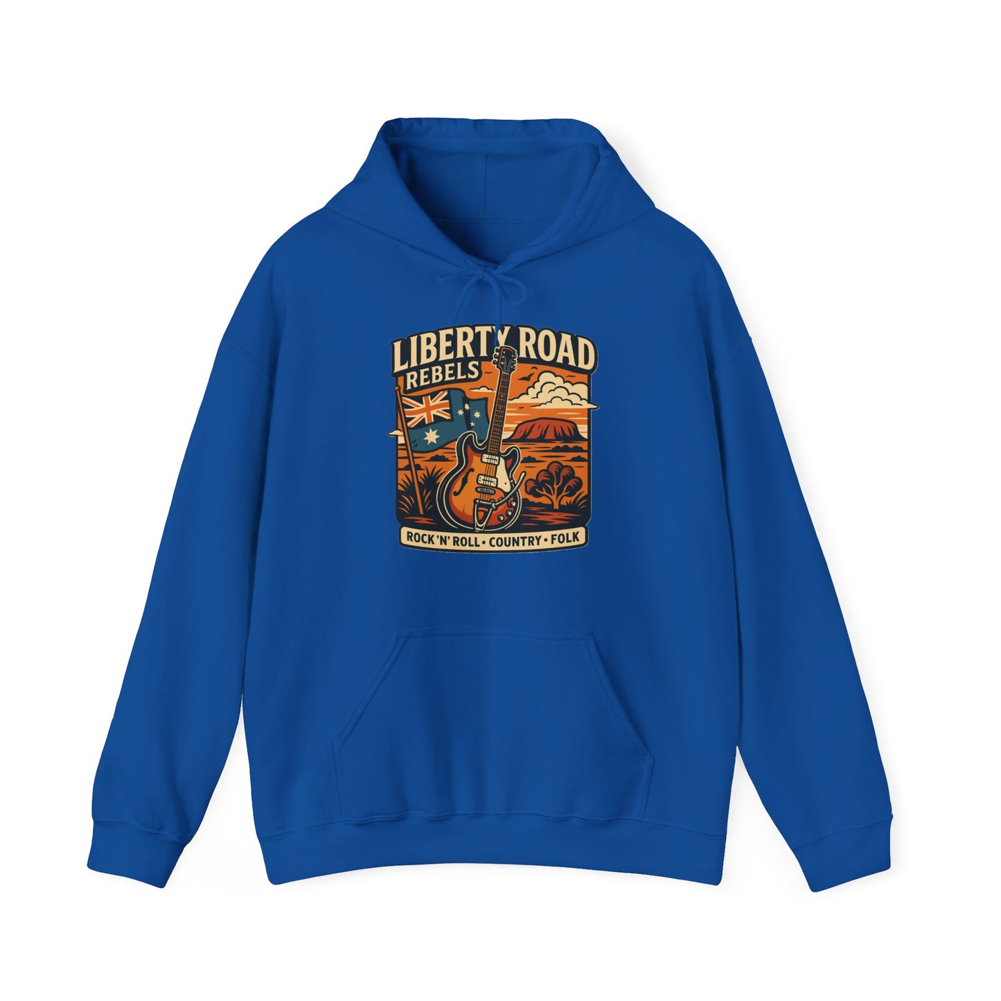 Liberty Road Rebels Australiana Hoodie