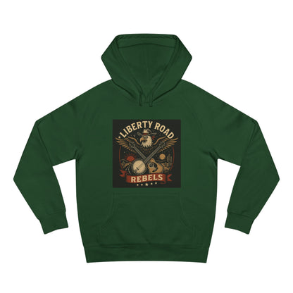 Liberty Road Rebels Vintage Americana Style Hoodie Unisex Sweatshirt