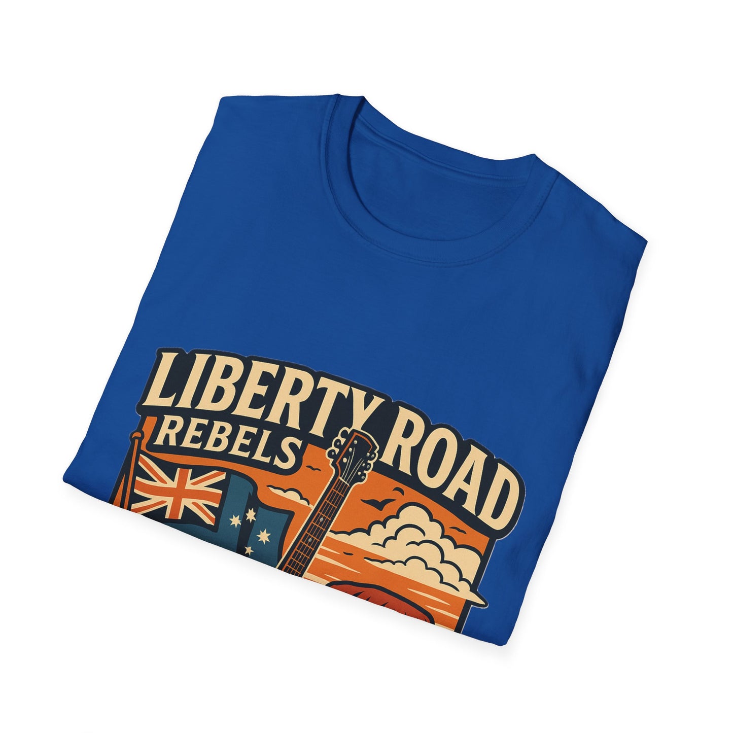 Liberty Road Rebels Australiana T-Shirt Unisex Graphic Tee