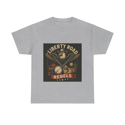 Liberty Road Rebels Vintage Americana Style Tee Unisex T-Shirt