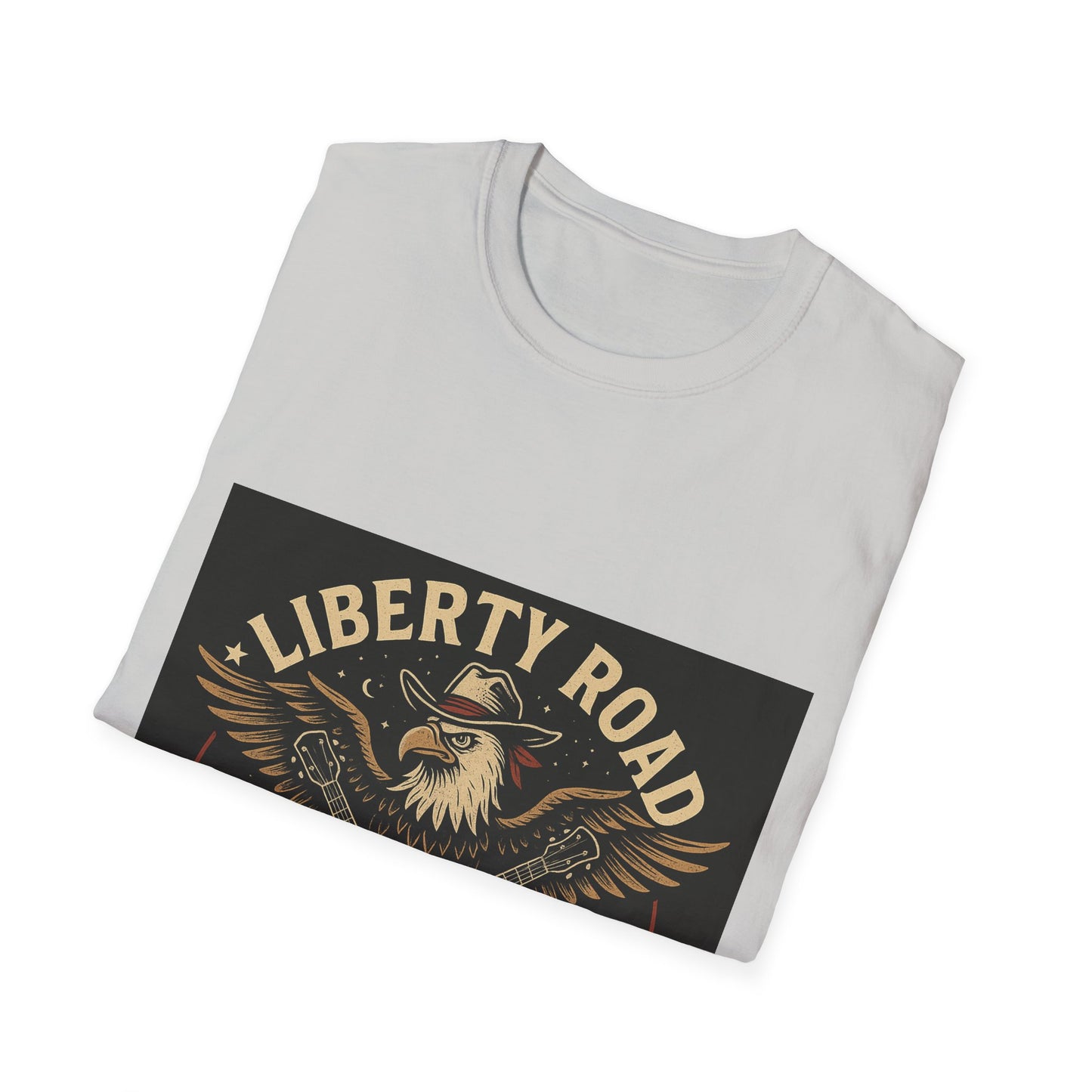 Liberty Road Rebels Vintage Americana Style T-Shirt