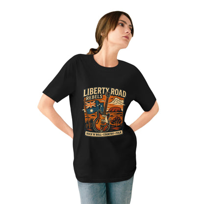 Liberty Road Rebels Australiana Vintage Rock 'n' Roll T-Shirt