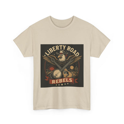Liberty Road Rebels Vintage Americana Style Tee Unisex T-Shirt
