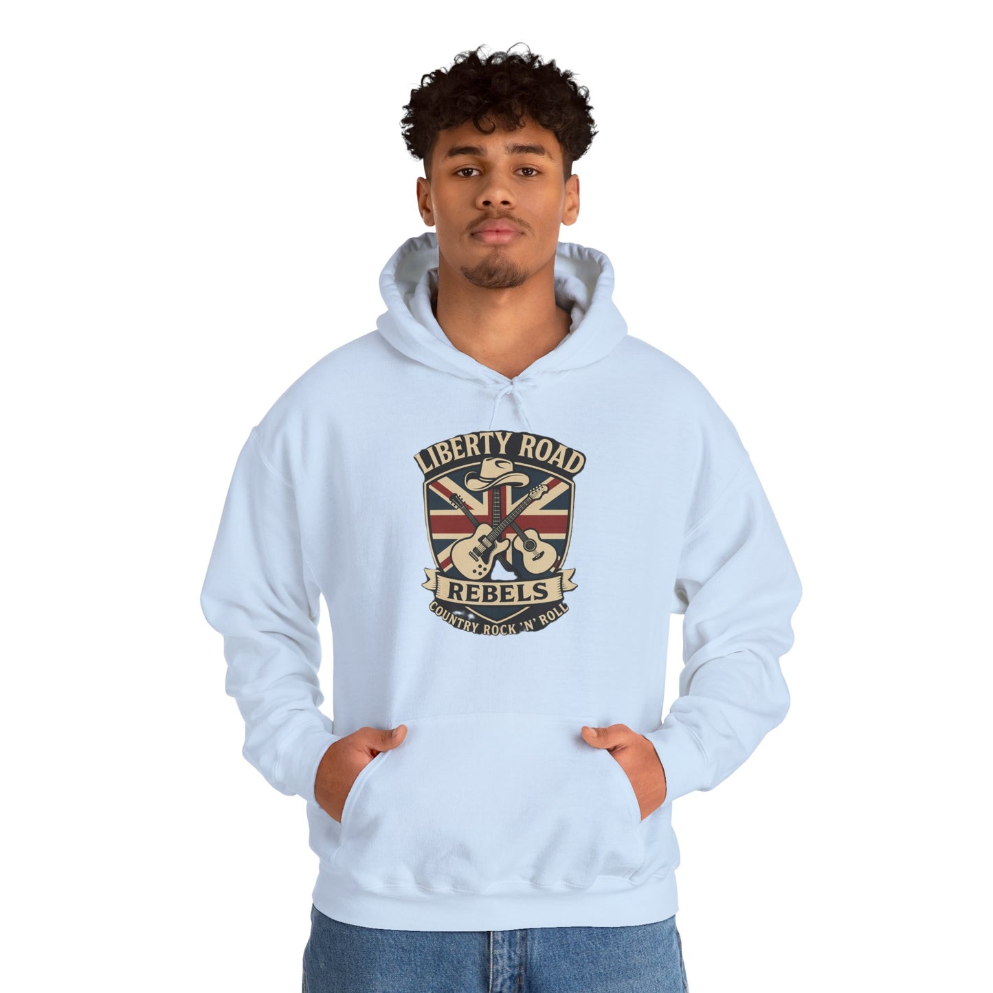 Liberty Road Rebels Britannia Hoodie Unisex Sweatshirt