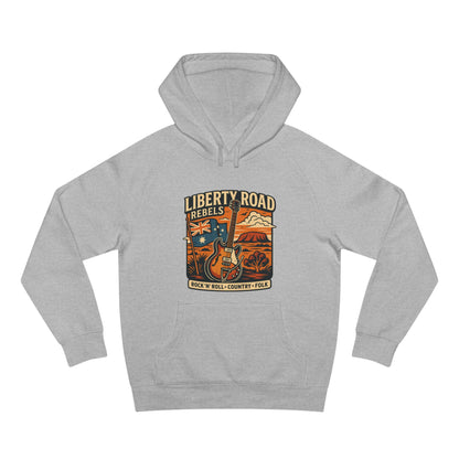Liberty Road Rebels Vintage Australiana Hoodie