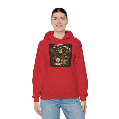 Liberty Road Rebels Vintage Americana Style Sweatshirt Unisex Hoodie