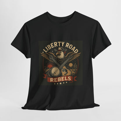 Liberty Road Rebels Vintage Americana Style Tee Unisex T-Shirt
