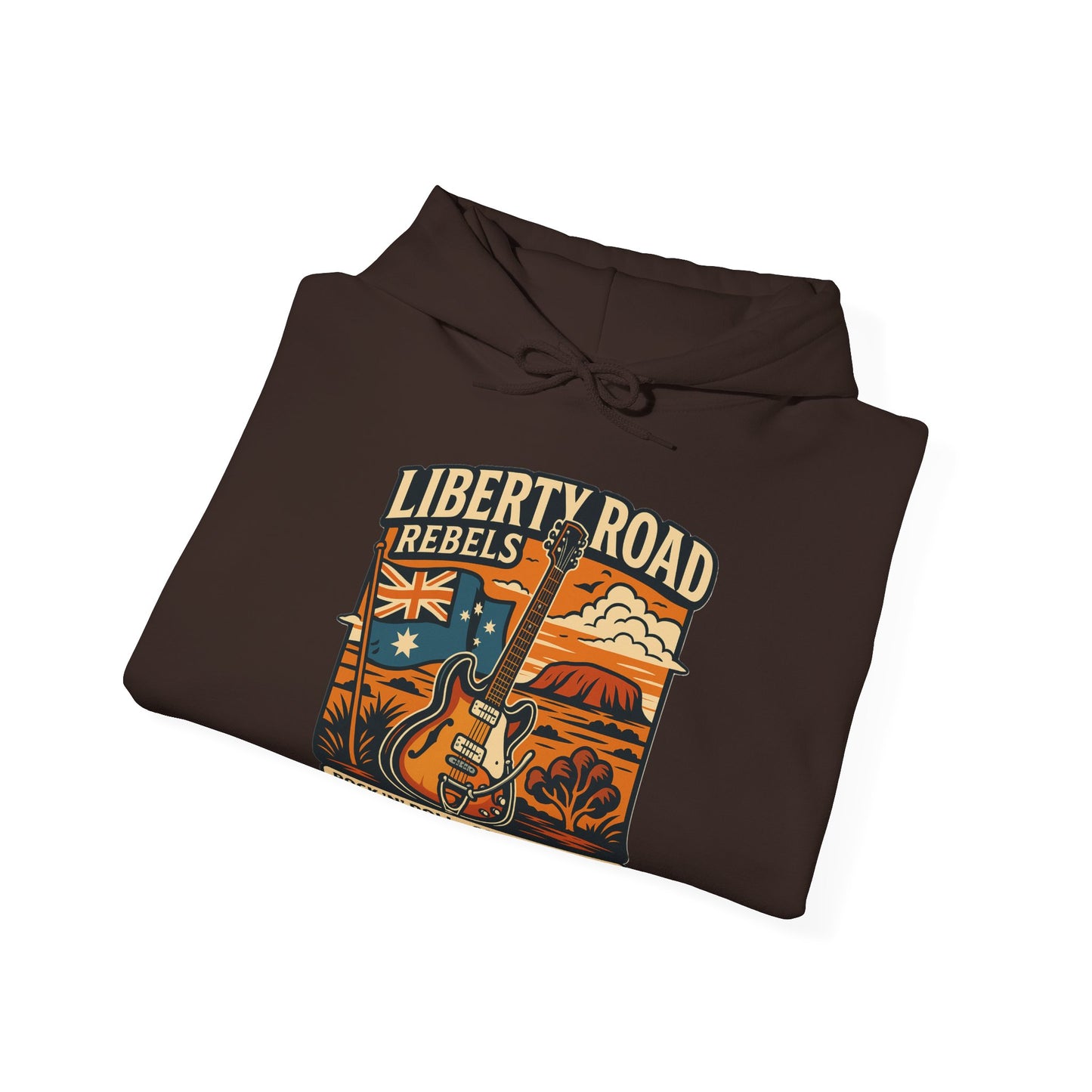 Liberty Road Rebels Australiana Hoodie