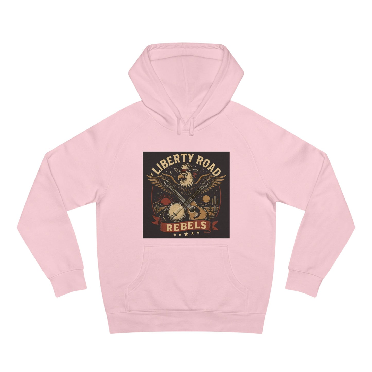 Liberty Road Rebels Vintage Americana Style Hoodie Unisex Sweatshirt