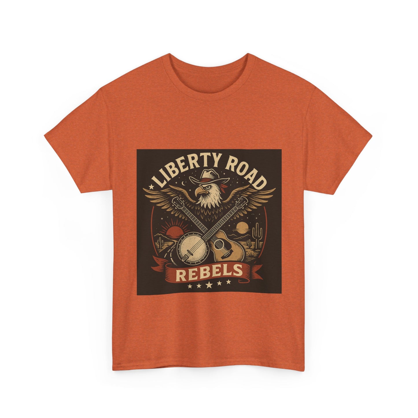 Liberty Road Rebels Vintage Americana Style Tee Unisex T-Shirt